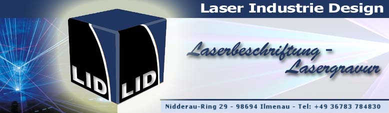 LID Laser Industrie Design - Lasergravur und Laserbeschriftung - Nummerierung